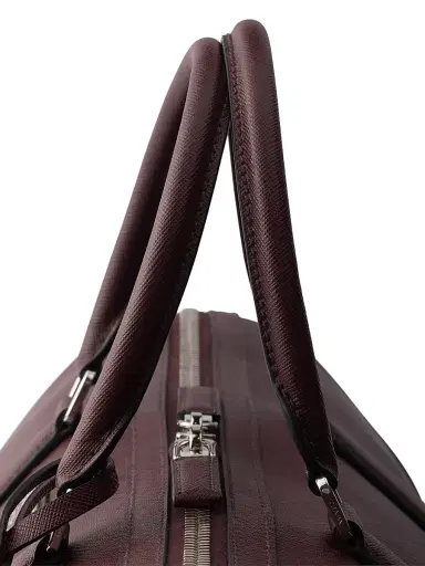 Prada Men's Saffiano Leather Travel Bag | Thumbnail 6