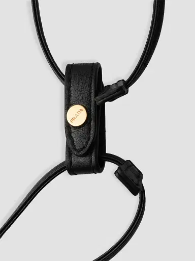 Prada Women's Wish Re-Nylon Pouch - Black | Thumbnail 7