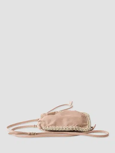 Prada Women's Suede Drawstring Case - Pink | Thumbnail 5