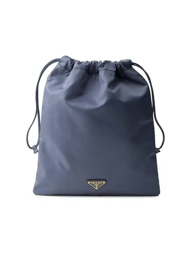 Prada Women's Wish Re-Nylon Pouch - Blue | Thumbnail 1