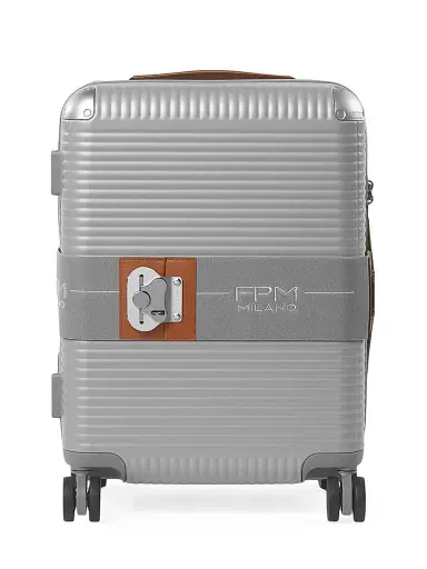 FPM Bank Zip Deluxe 55M Suitcase - Glacier Grey | Thumbnail 1