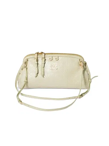 Miu Miu Women's Ayers Leather Clutch | Thumbnail 1 Miu Miu Women's Ayers Leather Clutch | Thumbnail 1