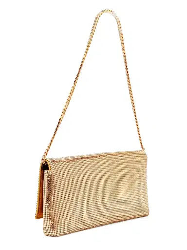 Versace Women's Medusa Metallic Convertible Clutch - Gold Gold | Thumbnail 5 Versace Women's Medusa Metallic Convertible Clutch - Gold Gold | Thumbnail 5
