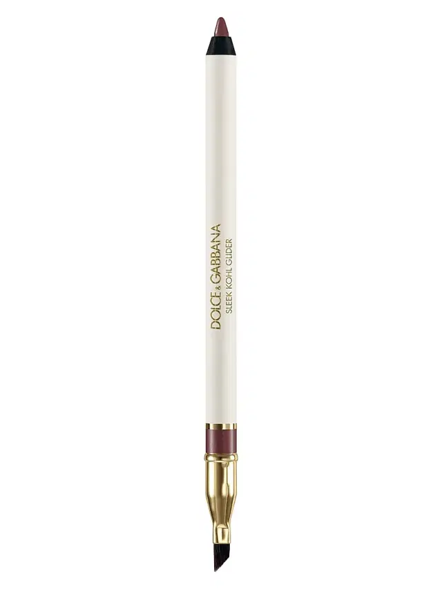 Dolce & Gabbana Women's Sleek Kohl Glider - 03 Roaring Burgundy