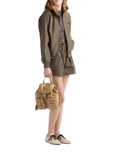 Prada Women's Re-Edition 1978 Small Re-Nylon Backpack | Thumbnail 2 Prada Women's Re-Edition 1978 Small Re-Nylon Backpack | Thumbnail 2