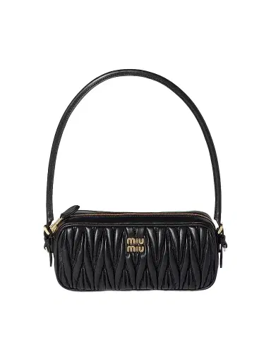 Miu Miu Women's Matelassé Nappa Leather Pouch | Thumbnail 1 Miu Miu Women's Matelassé Nappa Leather Pouch | Thumbnail 1