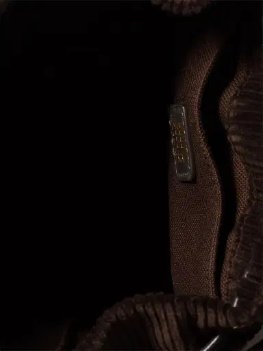 Miu Miu Women's Corduroy Backpack - Dark Brown | Thumbnail 4 Miu Miu Women's Corduroy Backpack - Dark Brown | Thumbnail 4