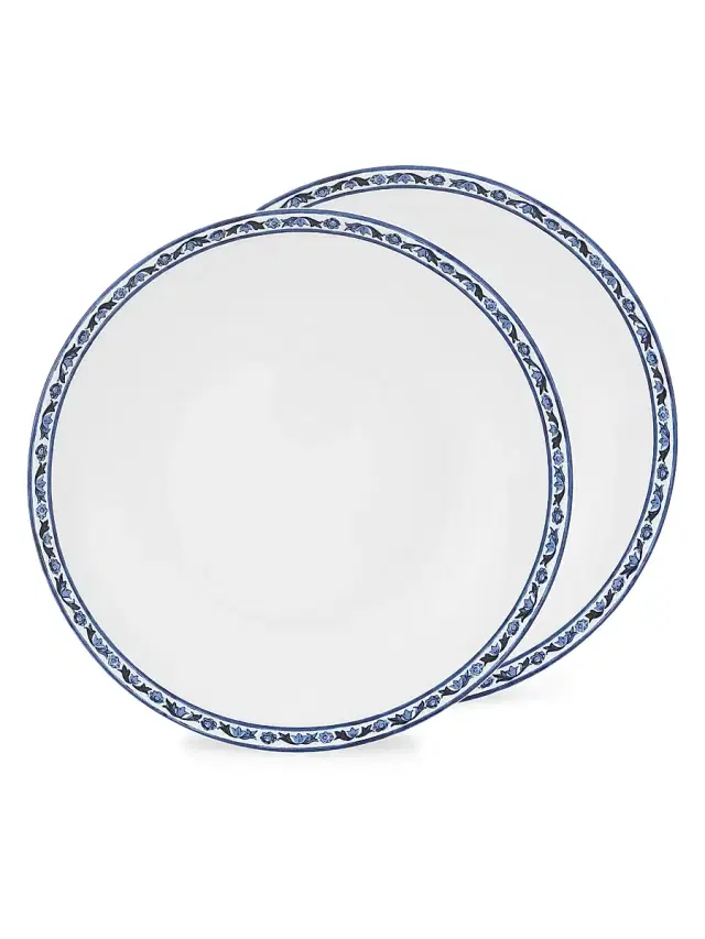 Dolce & Gabbana Verde Maiolica Dinnerware Collection - Blue Soup Bowl