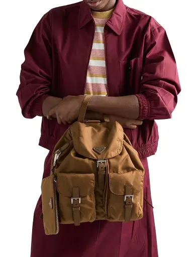 Prada Women's Medium Re-Nylon Backpack | Thumbnail 3 Prada Women's Medium Re-Nylon Backpack | Thumbnail 3