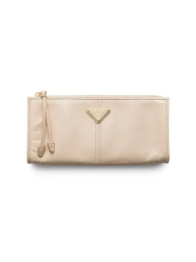 Prada Women's Leather Pouch | Thumbnail 1 Prada Women's Leather Pouch | Thumbnail 1