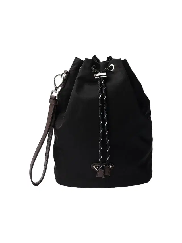 Prada Men's Speedrock Re-Nylon and Leather Pouch - Black