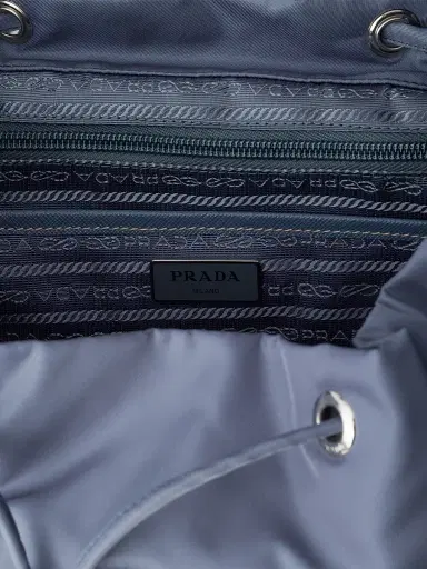 Prada Women's Medium Re-Nylon Backpack | Thumbnail 6 Prada Women's Medium Re-Nylon Backpack | Thumbnail 6
