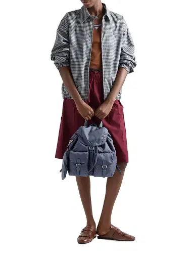 Prada Women's Medium Re-Nylon Backpack | Thumbnail 1 Prada Women's Medium Re-Nylon Backpack | Thumbnail 1