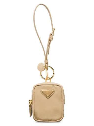 Prada Women's Re-Edition 1978 Re-Nylon Mini Pouch - Brown | Thumbnail 1