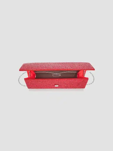 Judith Leiber Couture Women's Perry Crystal-Embellished Clutch-On-Chain | Thumbnail 3