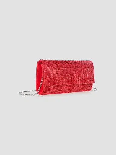 Judith Leiber Couture Women's Perry Crystal-Embellished Clutch-On-Chain | Thumbnail 4