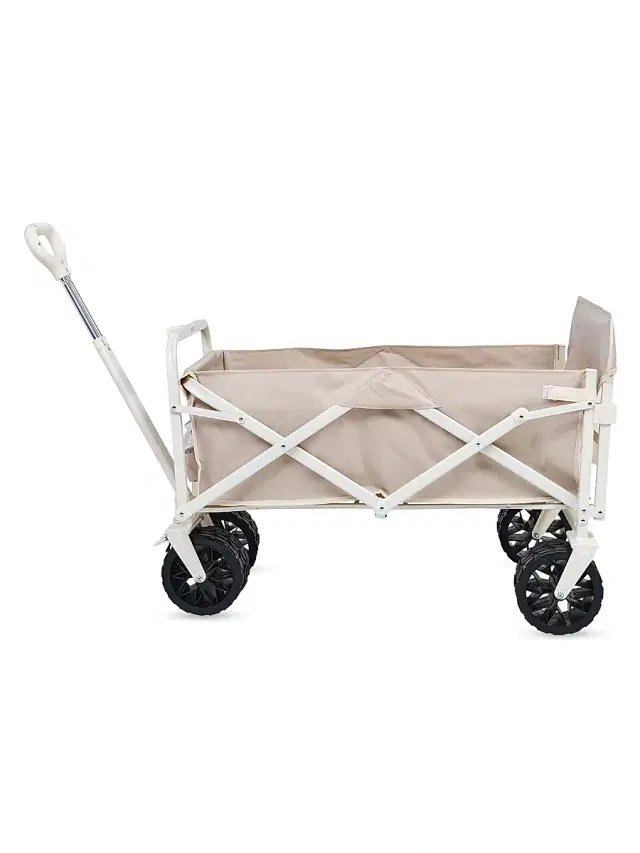 Sunnylife Seagrass Beach Cart - Oyster