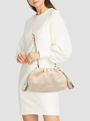 Zimmermann Women's Cloud 91 Medium Leather Clutch | Thumbnail 2