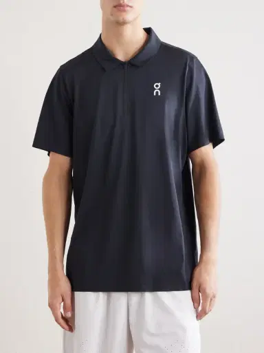 ON Court Logo-Printed Shell Polo Shirt | Thumbnail 3