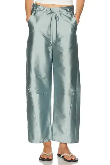 CHAN LUU Techno Taffeta Barrel Pant | Thumbnail 1