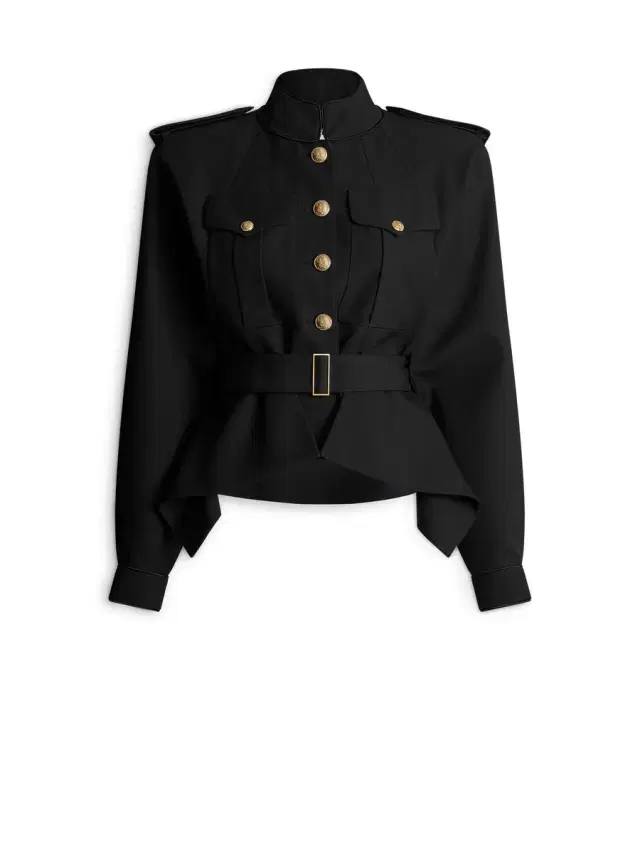 Balmain Wool signature jacket