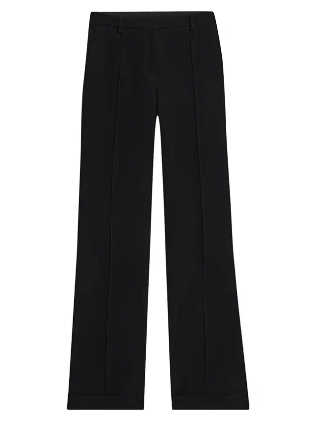 A.L.C. Women's Max Cuffed Wide-Leg Pants - Black
