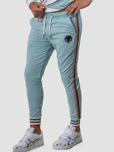 Maceoo Men's Refined Joggers - Blue - Size XXL | Thumbnail 4 Maceoo Men's Refined Joggers - Blue - Size XXL | Thumbnail 4