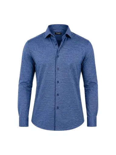 Maceoo Men's Einstein Stretch Shirt - Blue - Size XXXL | Thumbnail 1