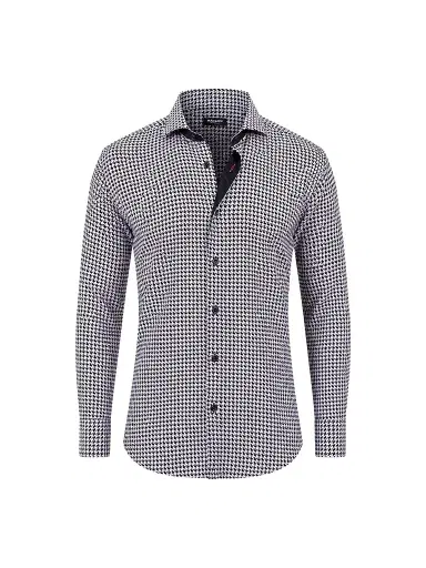 Maceoo Men's Eins Micro Shirt | Thumbnail 1