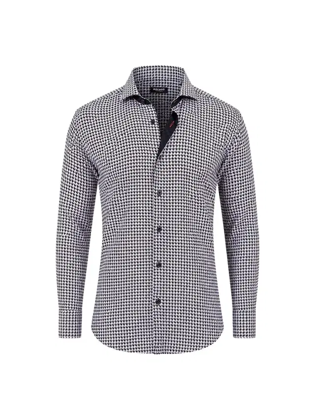 Maceoo Men's Eins Micro Shirt - Multicolored