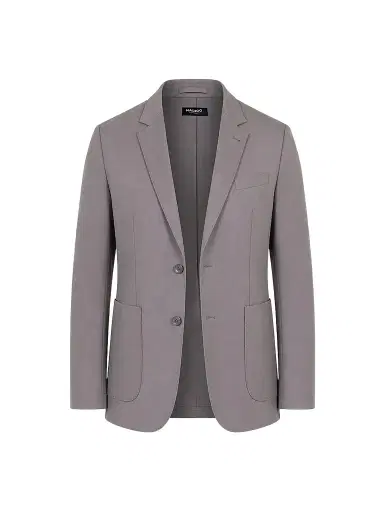 Maceoo Men's Descartes Unconstructed Blazer - Grey - Size XXL | Thumbnail 1