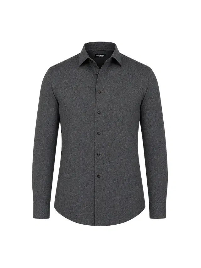 Maceoo Men's Einstein Stretch Shirt - Black