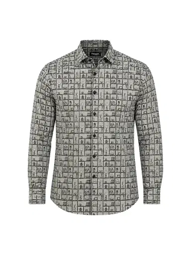 Maceoo Men's Fibonacci Stretch Shirt | Thumbnail 1