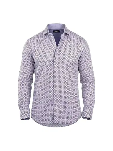 Maceoo Men's Einstein Stretch Shirt - Purple - Size XXL | Thumbnail 1 Maceoo Men's Einstein Stretch Shirt - Purple - Size XXL | Thumbnail 1