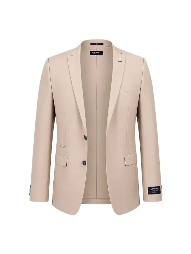 Maceoo Men's Descartes Marthyr Blazer - Brown