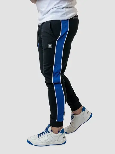 Maceoo Men's On-Track Jogger Pants - Black | Thumbnail 4 Maceoo Men's On-Track Jogger Pants - Black | Thumbnail 4