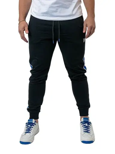 Maceoo Men's On-Track Jogger Pants - Black | Thumbnail 1 Maceoo Men's On-Track Jogger Pants - Black | Thumbnail 1
