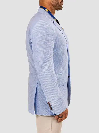 Maceoo Men's Socrate Marthyr Blazer - Blue - Size XXXXL | Thumbnail 2