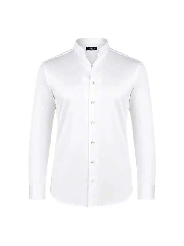 Maceoo Men's Fibonacci Woven Shirt - White