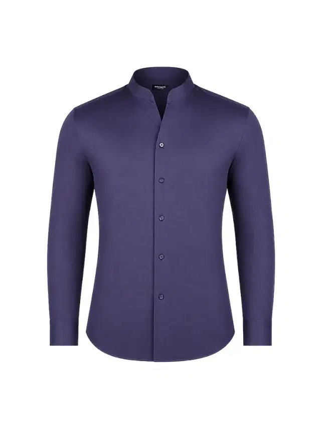 Maceoo Men's Ceremony Prince Shirt - Blue