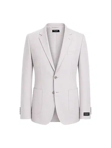 Maceoo Men's Descartes Unconstructed Blazer - White - Size XXXXL | Thumbnail 1 Maceoo Men's Descartes Unconstructed Blazer - White - Size XXXXL | Thumbnail 1