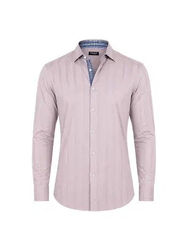 Maceoo Men's Fibonacci Marthyr Stripe Shirt - Pink - Size XXXXL | Thumbnail 1 Maceoo Men's Fibonacci Marthyr Stripe Shirt - Pink - Size XXXXL | Thumbnail 1