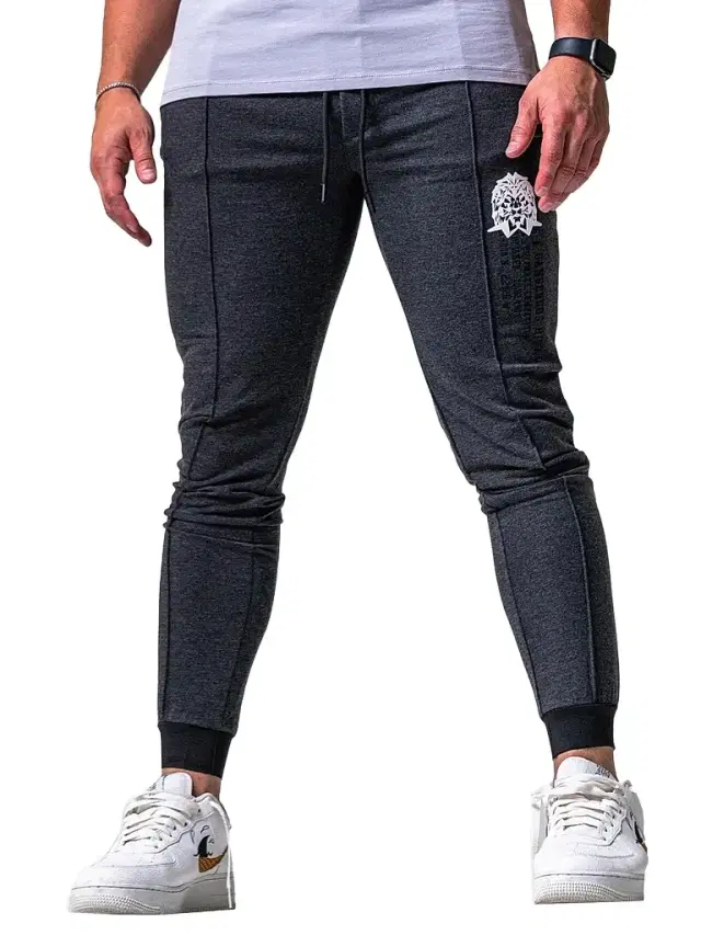 Maceoo Men's Stamped Joggers - Grey