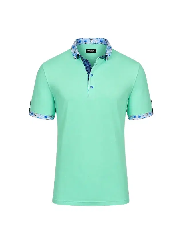 Maceoo Men's Newton Marthyr Polo Shirt - Green