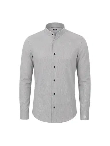 Maceoo Men's Ceremony Prince Stretch Shirt - Grey - Size XXXL | Thumbnail 1