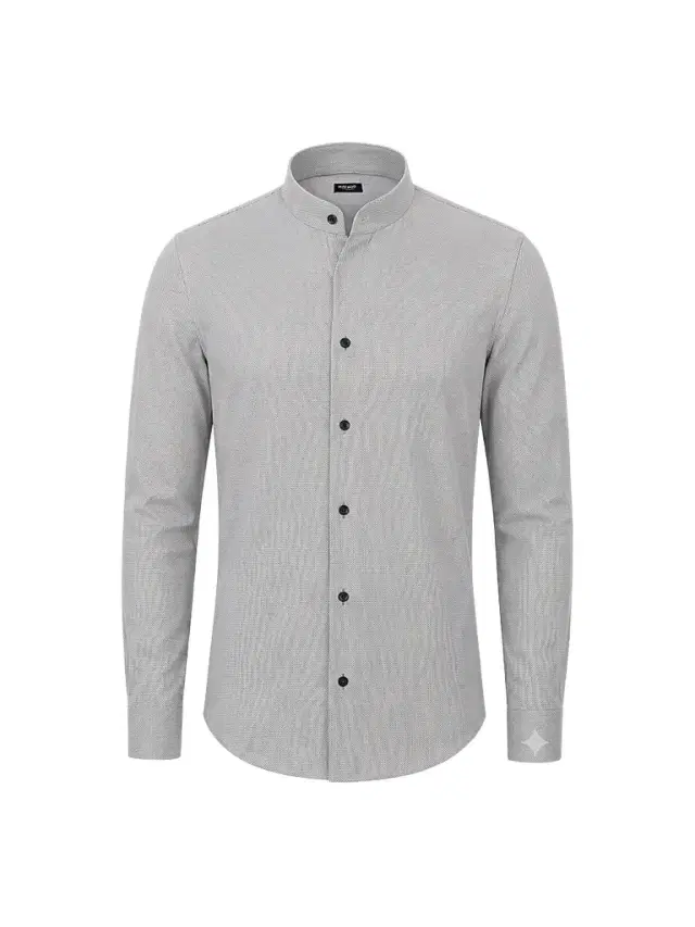 Maceoo Men's Ceremony Prince Stretch Shirt - Grey
