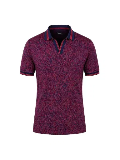 Maceoo Men's Knit Polo Shirt - Red - Size XXXXL | Thumbnail 1 Maceoo Men's Knit Polo Shirt - Red - Size XXXXL | Thumbnail 1