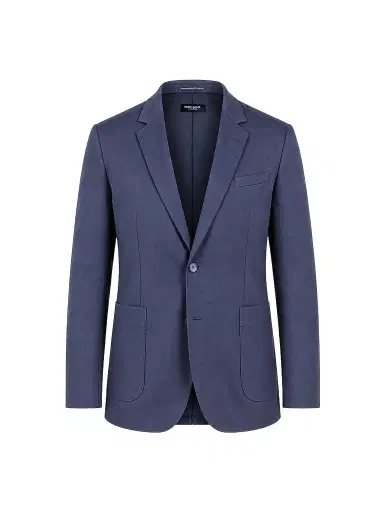 Maceoo Men's Descartes Unconstructed Blazer - Blue - Size XXL | Thumbnail 1 Maceoo Men's Descartes Unconstructed Blazer - Blue - Size XXL | Thumbnail 1