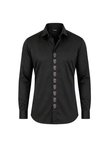 Maceoo Men's Stone Marthyr Shirt - Black - Size XXL | Thumbnail 1 Maceoo Men's Stone Marthyr Shirt - Black - Size XXL | Thumbnail 1