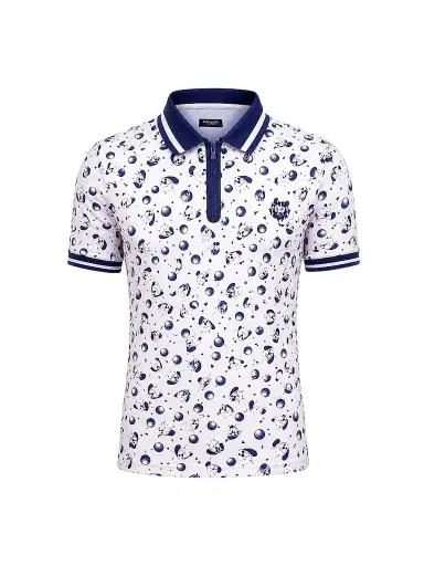 Maceoo Men's Golf Polo Shirt - White - Size XL | Thumbnail 1